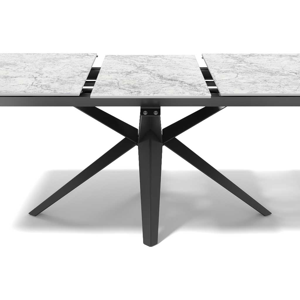 Dining Table Harmony - Ceramic White 180cm | Extendable 230cm
