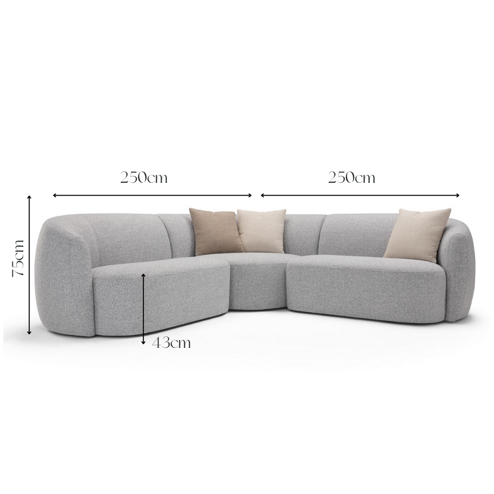 Emotione Sofa – Lounge Right 250x250cm
