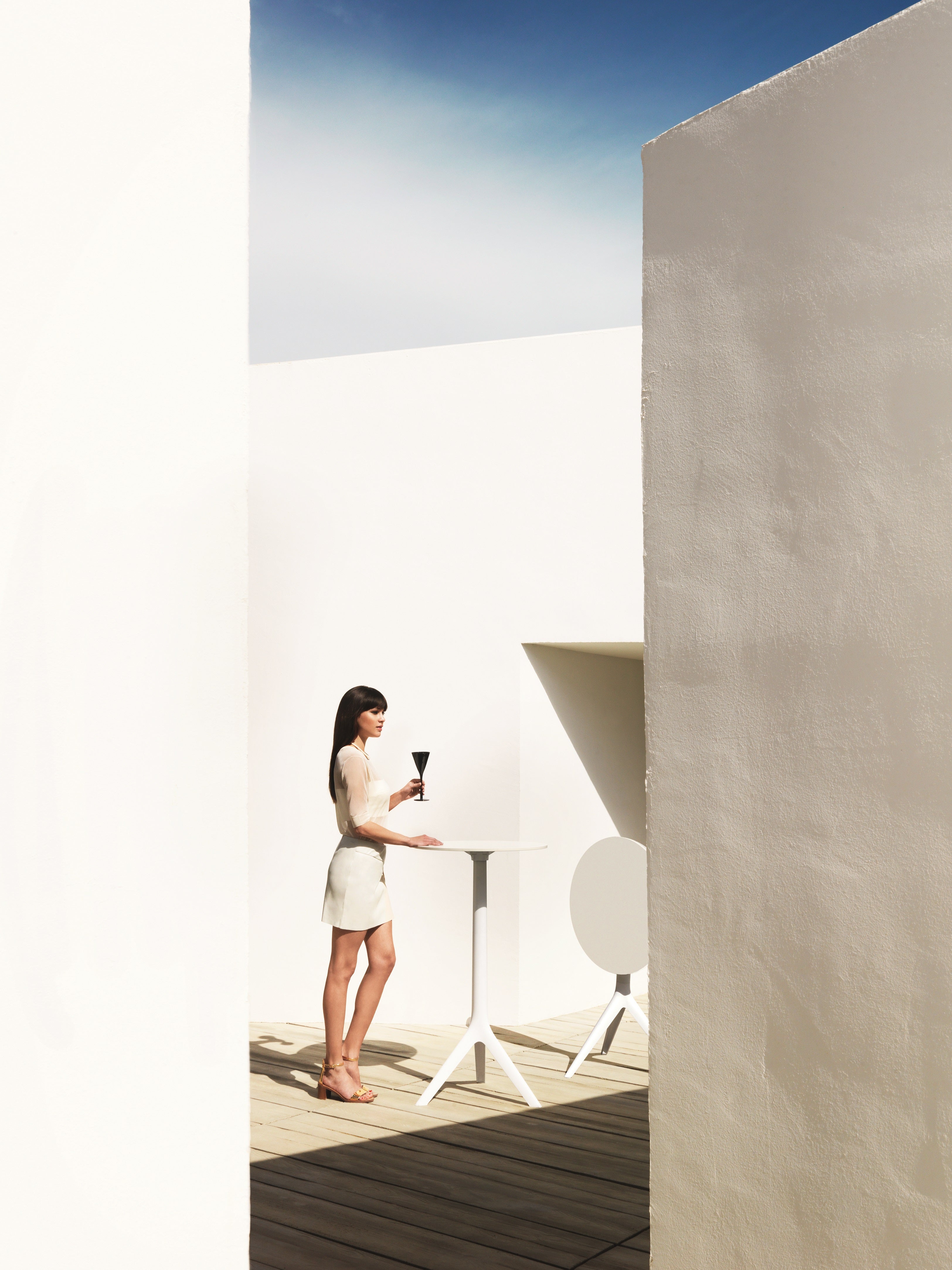 Mari-Sol Table Base Ø96,5 H:73Cm