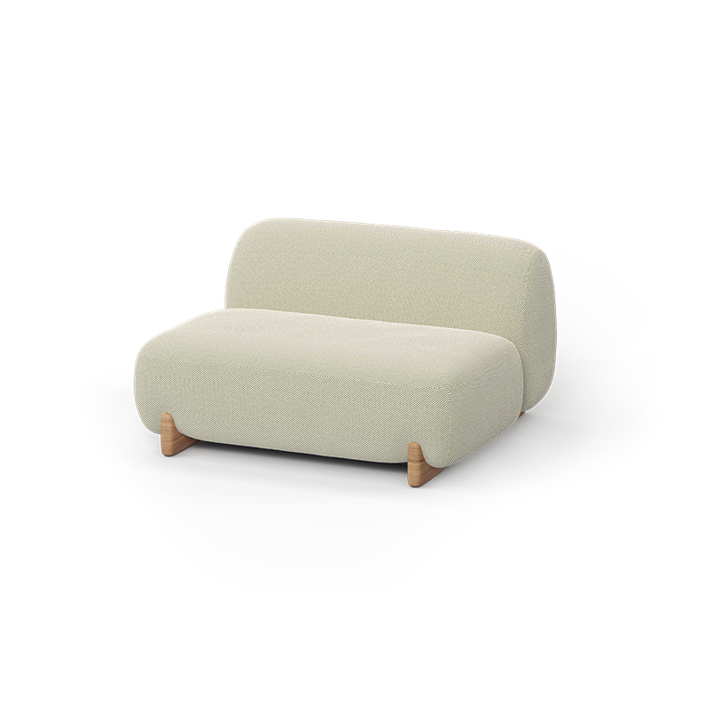 Armless Section Xl Módulo Central Xl