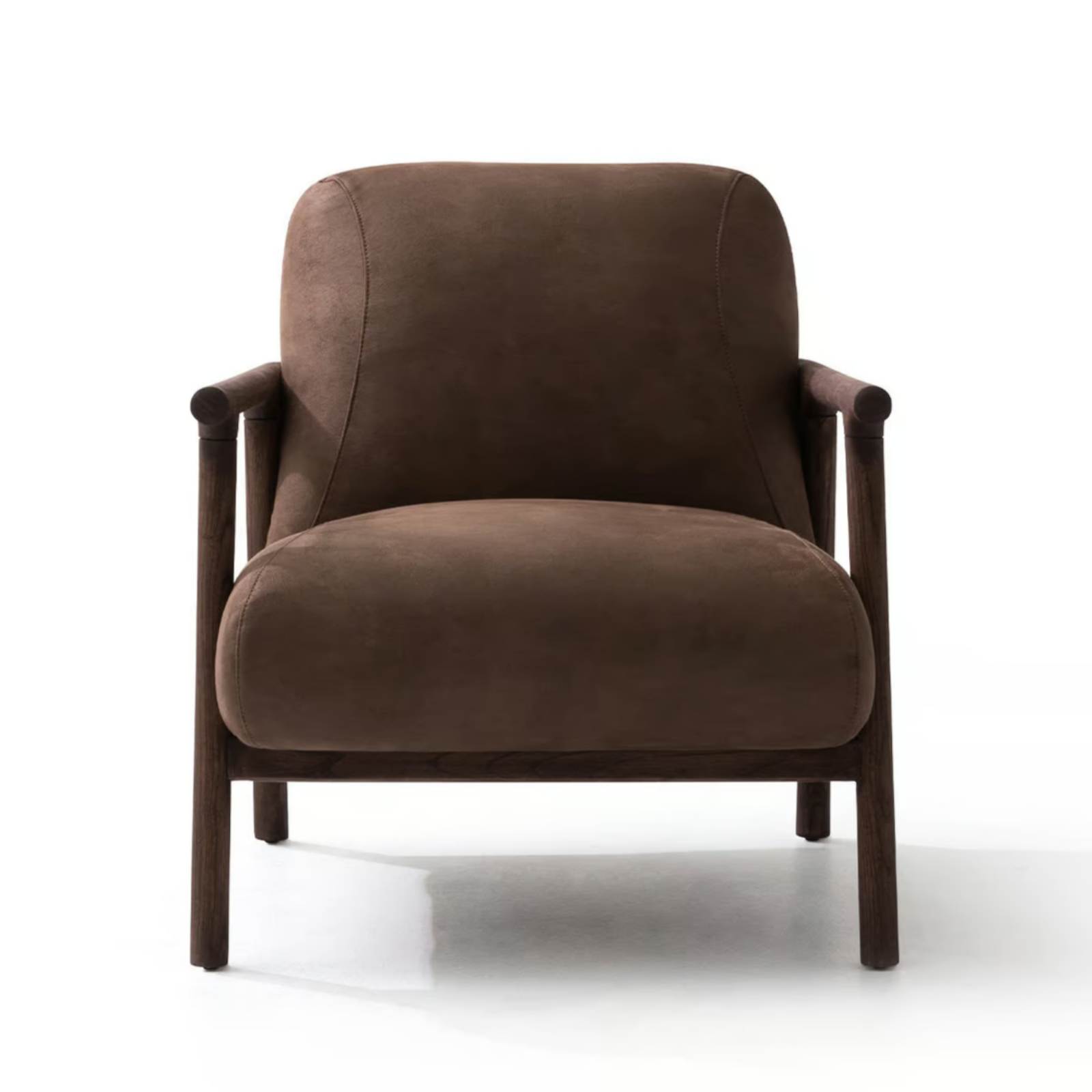 Armchair Boboil Brown & Walnut