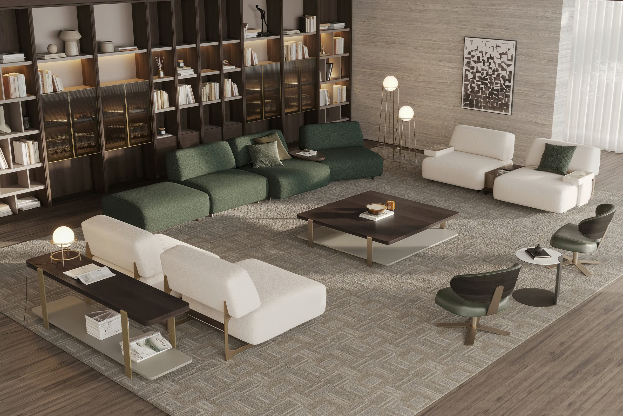 Coffee Table Hector Middle 87x138cm