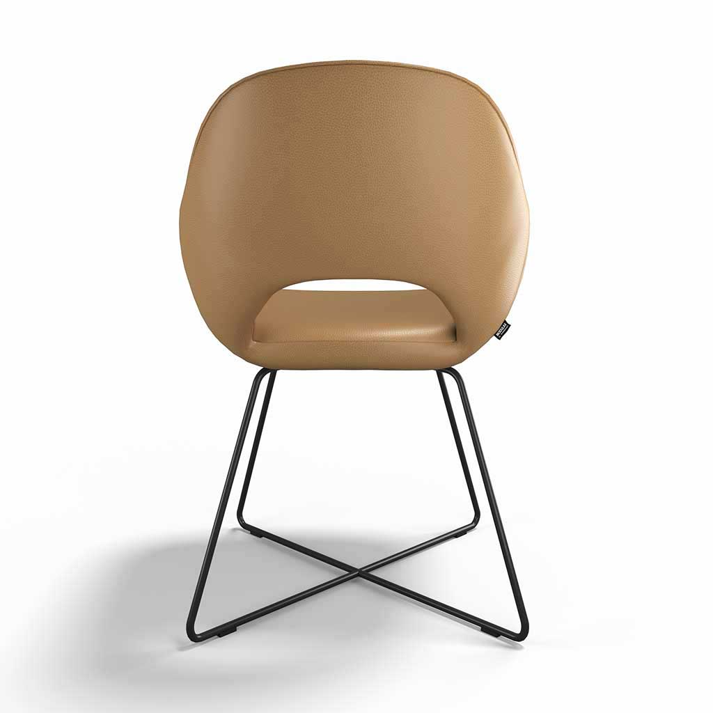 Chair Milan - Camel Leather