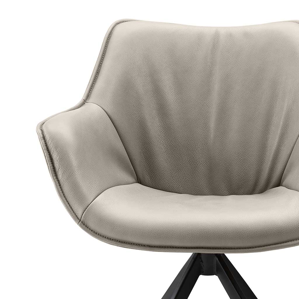 Chair Padua - Silver Leather