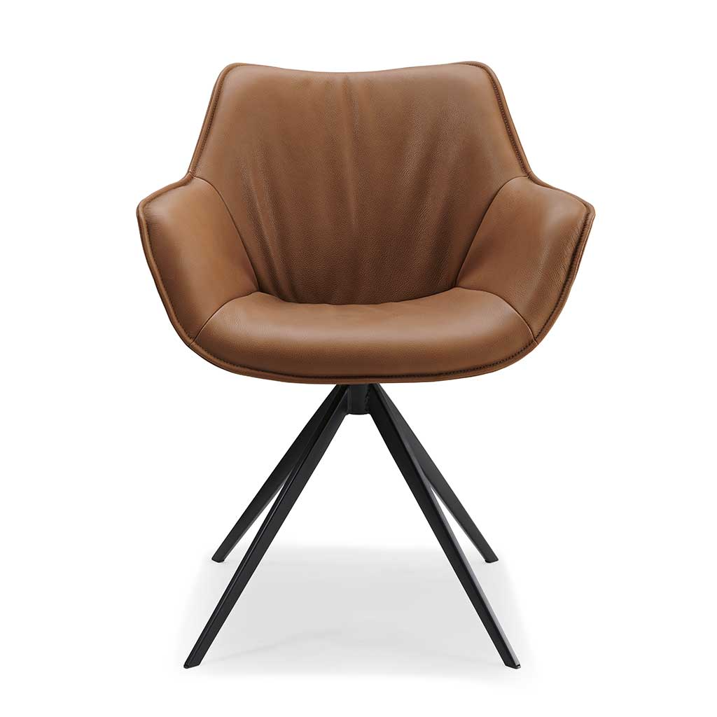 Chair Padua - Brown Leather