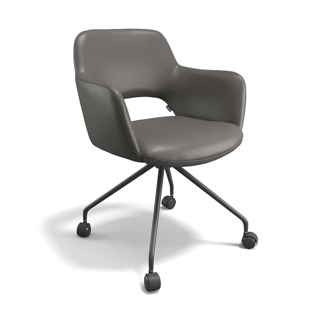 Chair Jolly - Black Leather