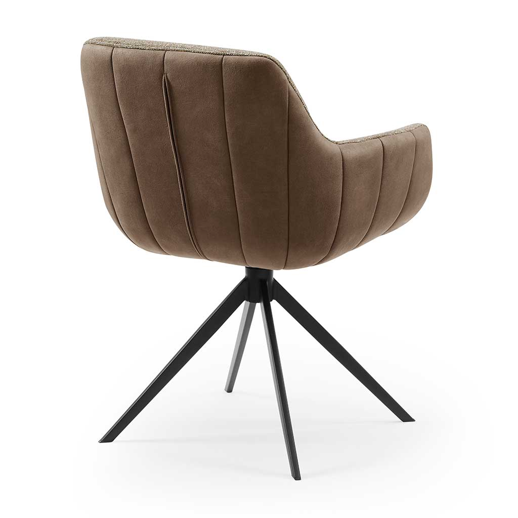 Chair Ferrara - Brown + Olive
