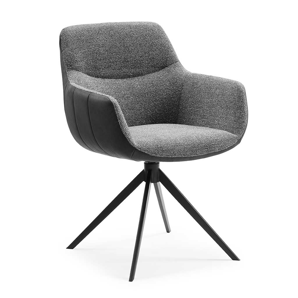 Chair Ferrara - Black + Gray