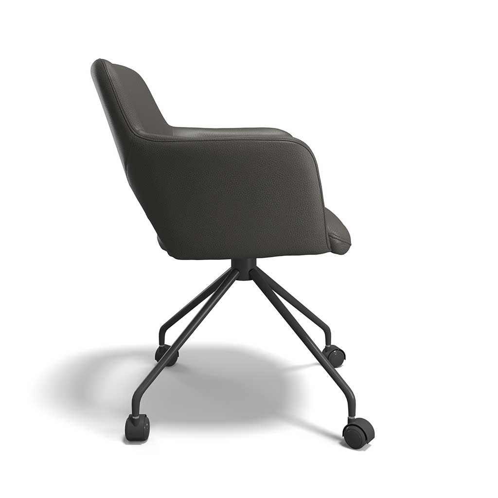 Chair Jolly - Black Leather