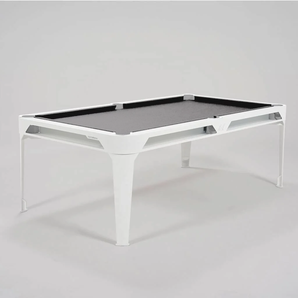 Outdoor Pool & Dining Table 7FT White