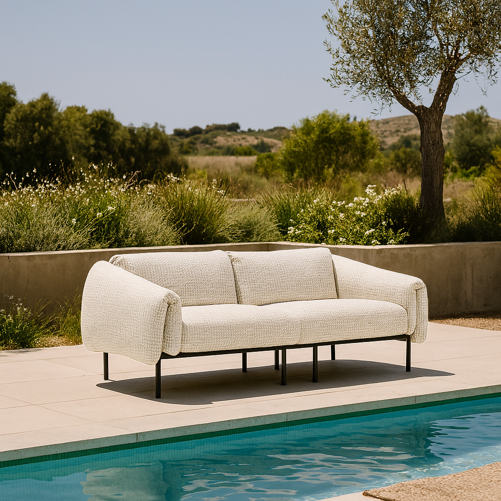 Outdoor Sofa Zerio - White 184x98x70cm