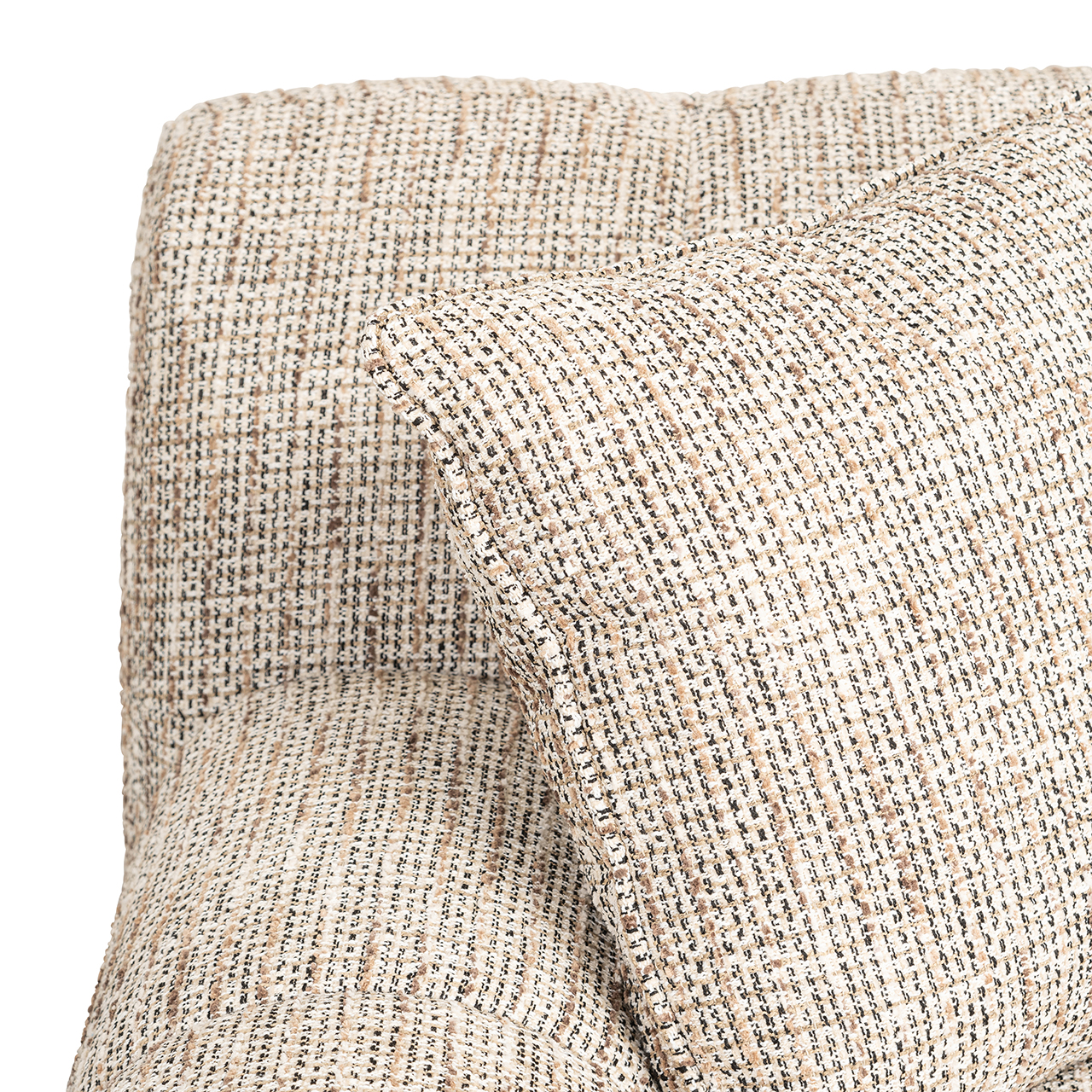 Sofa Hazel 3-seater + lounge left trendy nature (Be Trendy 01 Nature) - 326×204cm