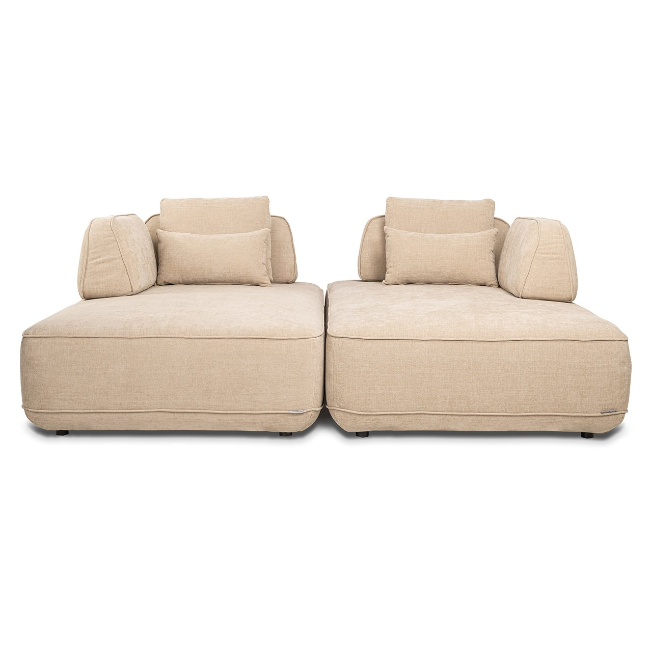 Sofa Tudor with removable backrest sand olympus (Sand olympus)