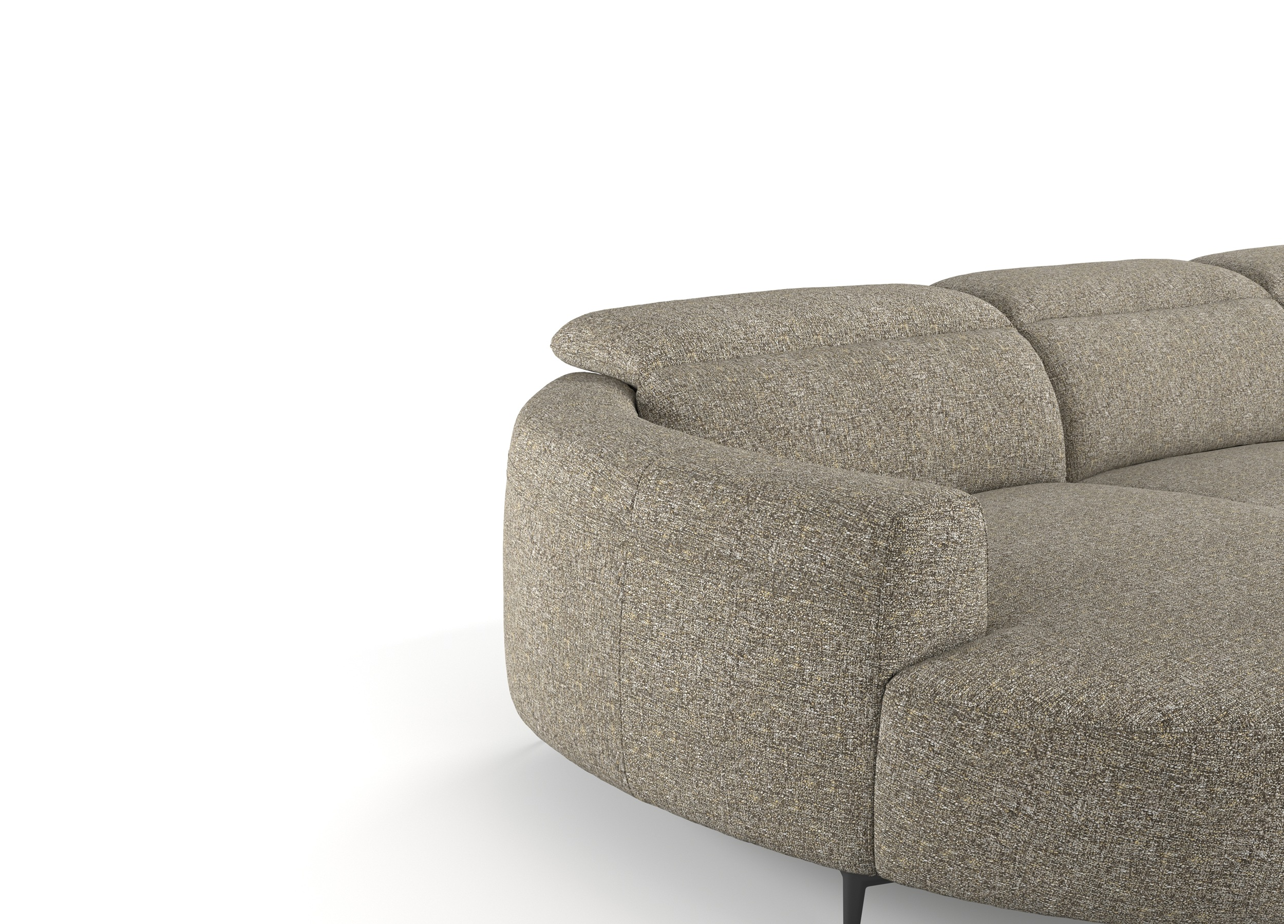 Sofa Maximus - Taupe - Lounge Left 322x176cm