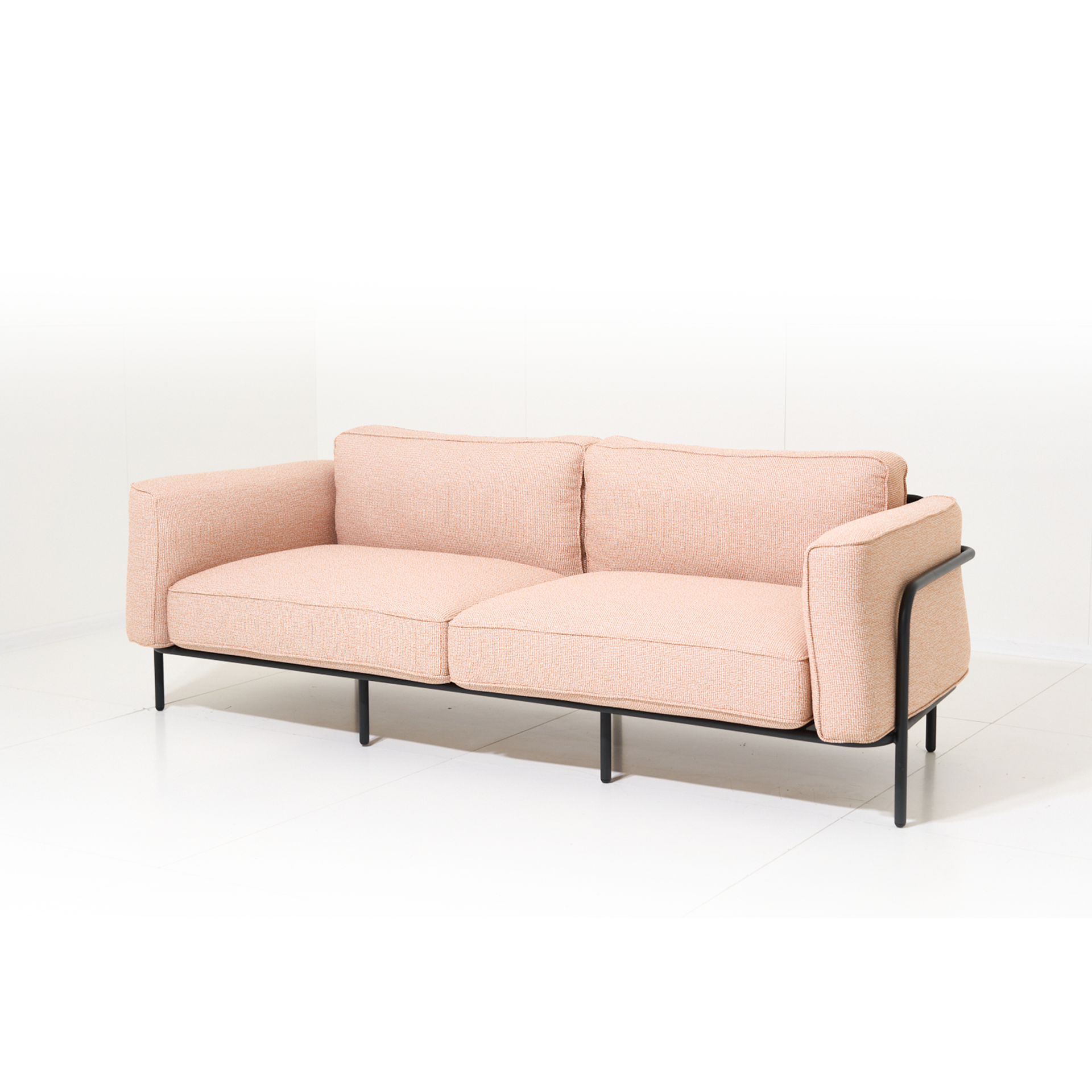Outdoor Sofa Melan - Light Pink 212x88x76cm