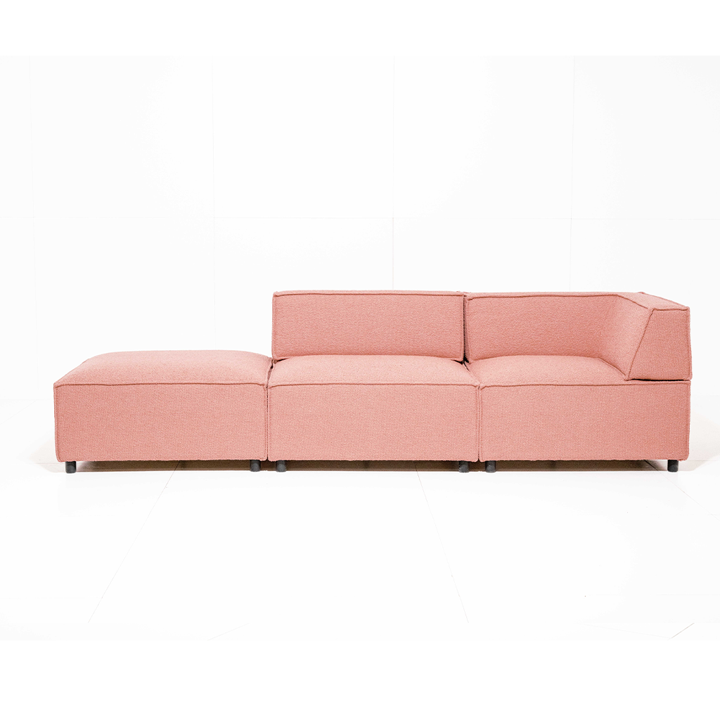 Outdoor Sofa Soleia - Pink 260x87x70cm