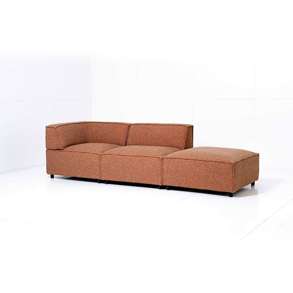 Outdoor Sofa Soleia - Terracotta 260x87x70cm