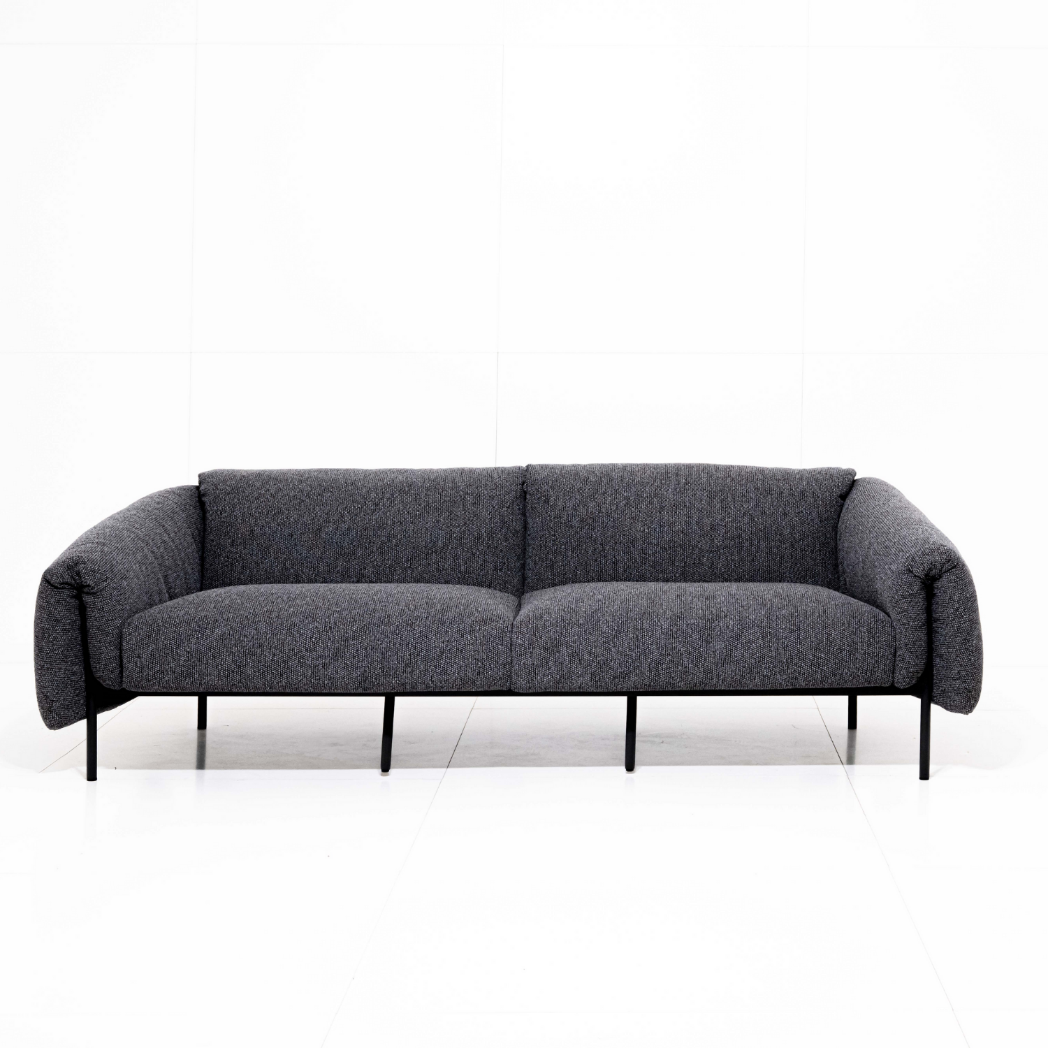 Outdoor Sofa Zerio - Black 224x98x70cm