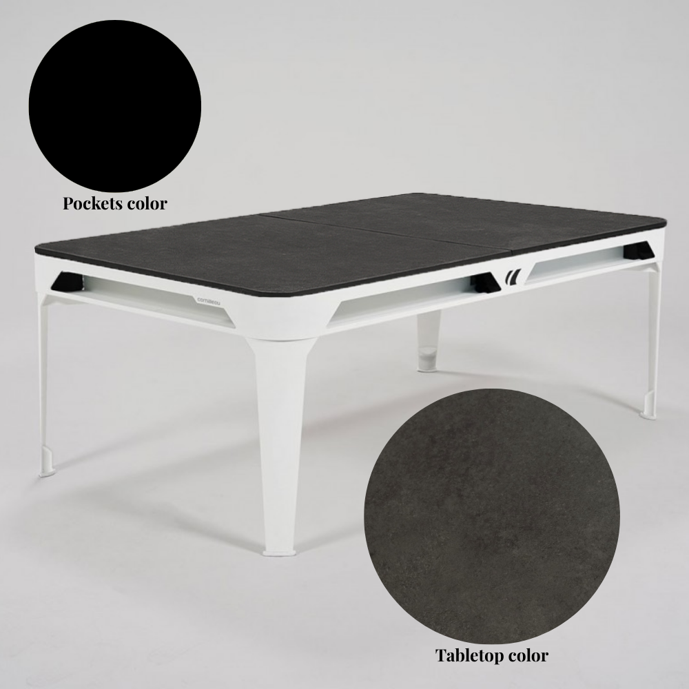 Outdoor Pool & Dining Table 7FT White