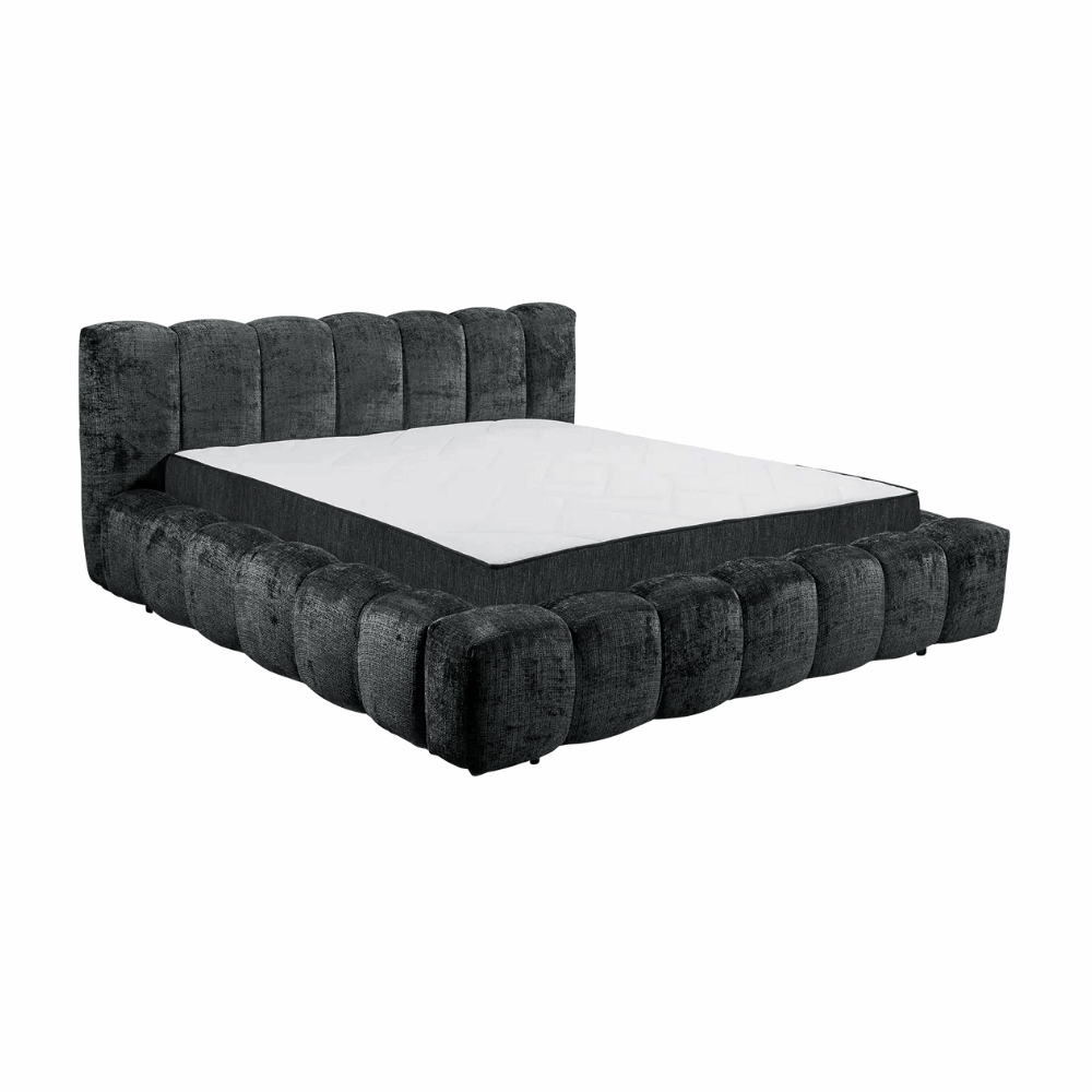 Boxspring Bexter - Black  | Includes Slatted Base & Matress