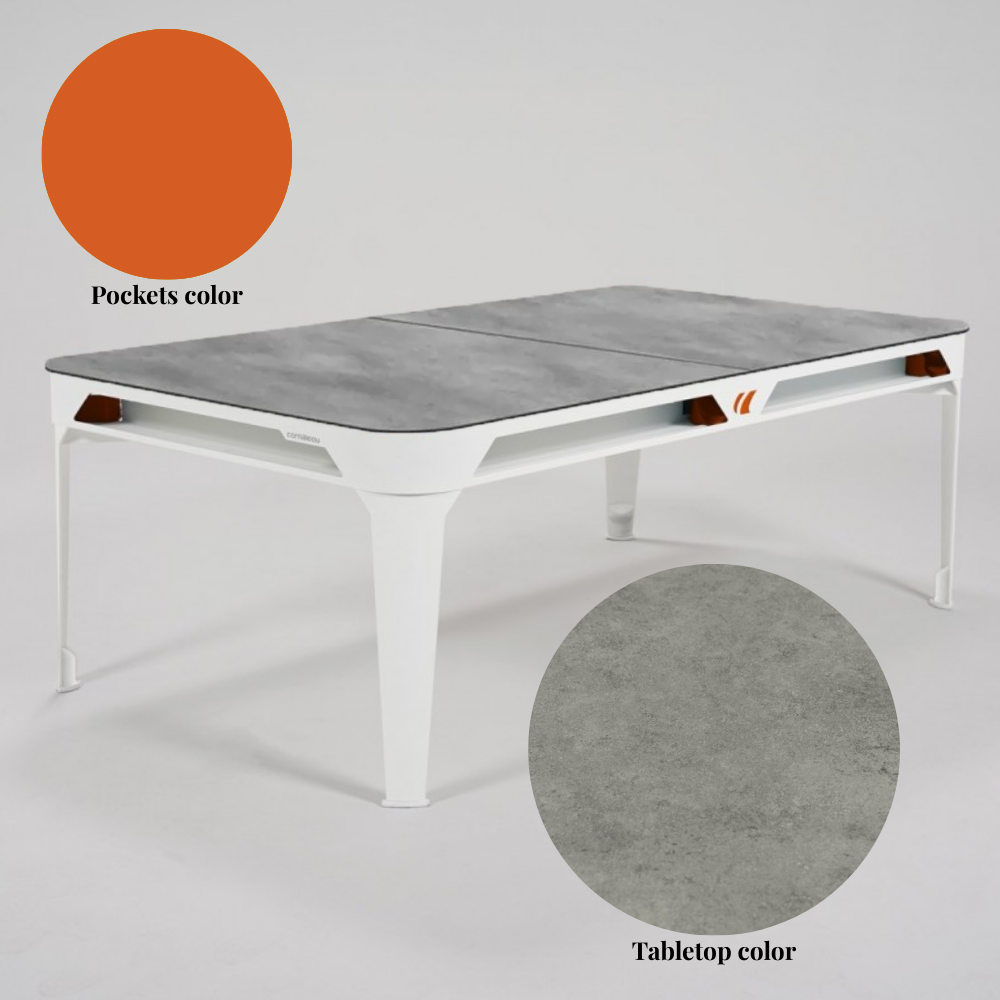 Outdoor Pool & Dining Table 7FT White