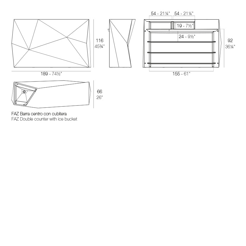 Faz Bar + Ice Bucket