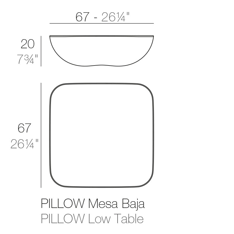 Pillow Cofee Table