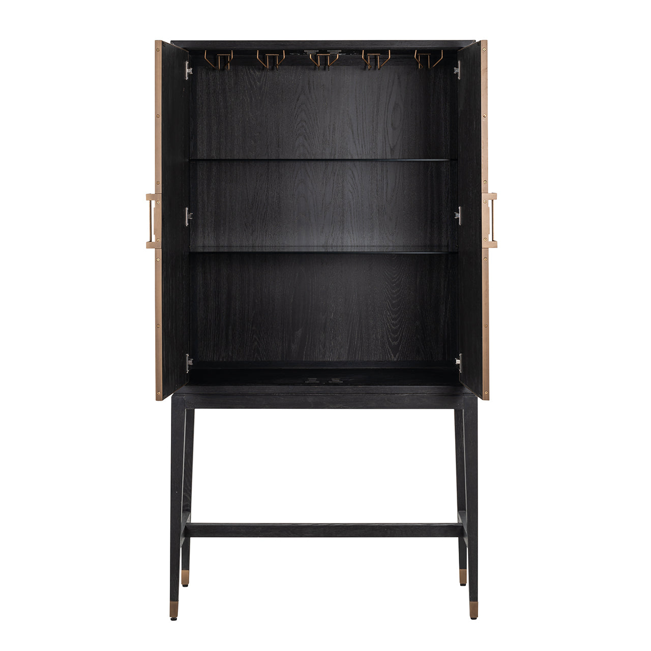 Bar Cabinet Bloomville 2-doors (Gold)