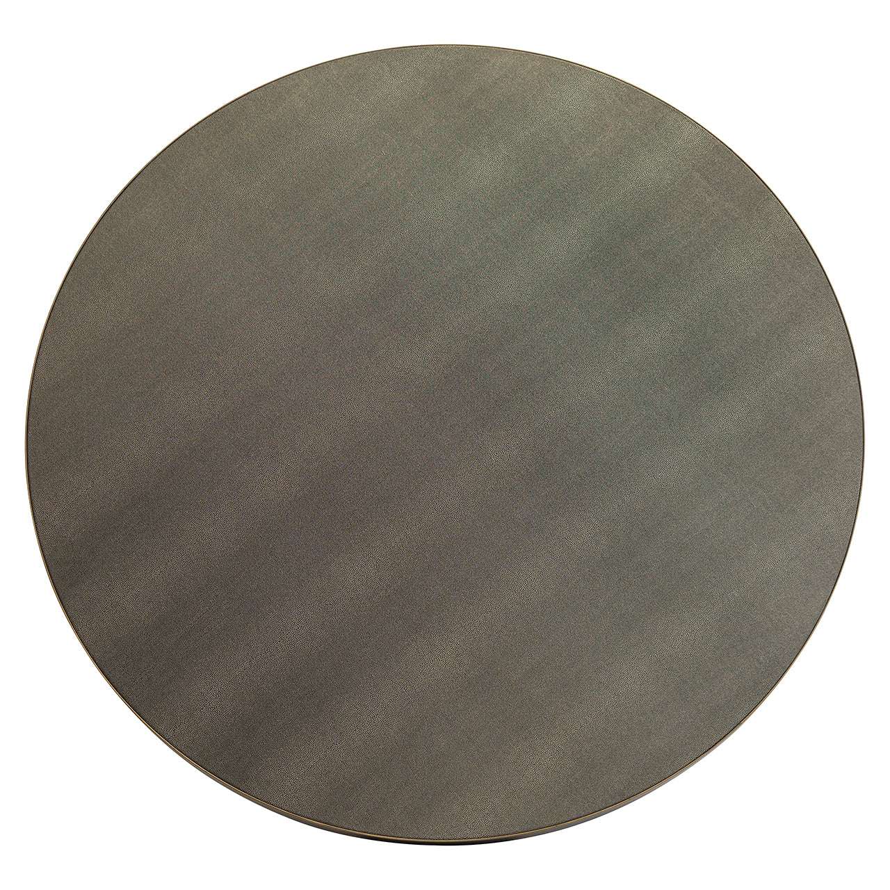 Dining table Bloomville 140Ø incl. glass (Black/gold)