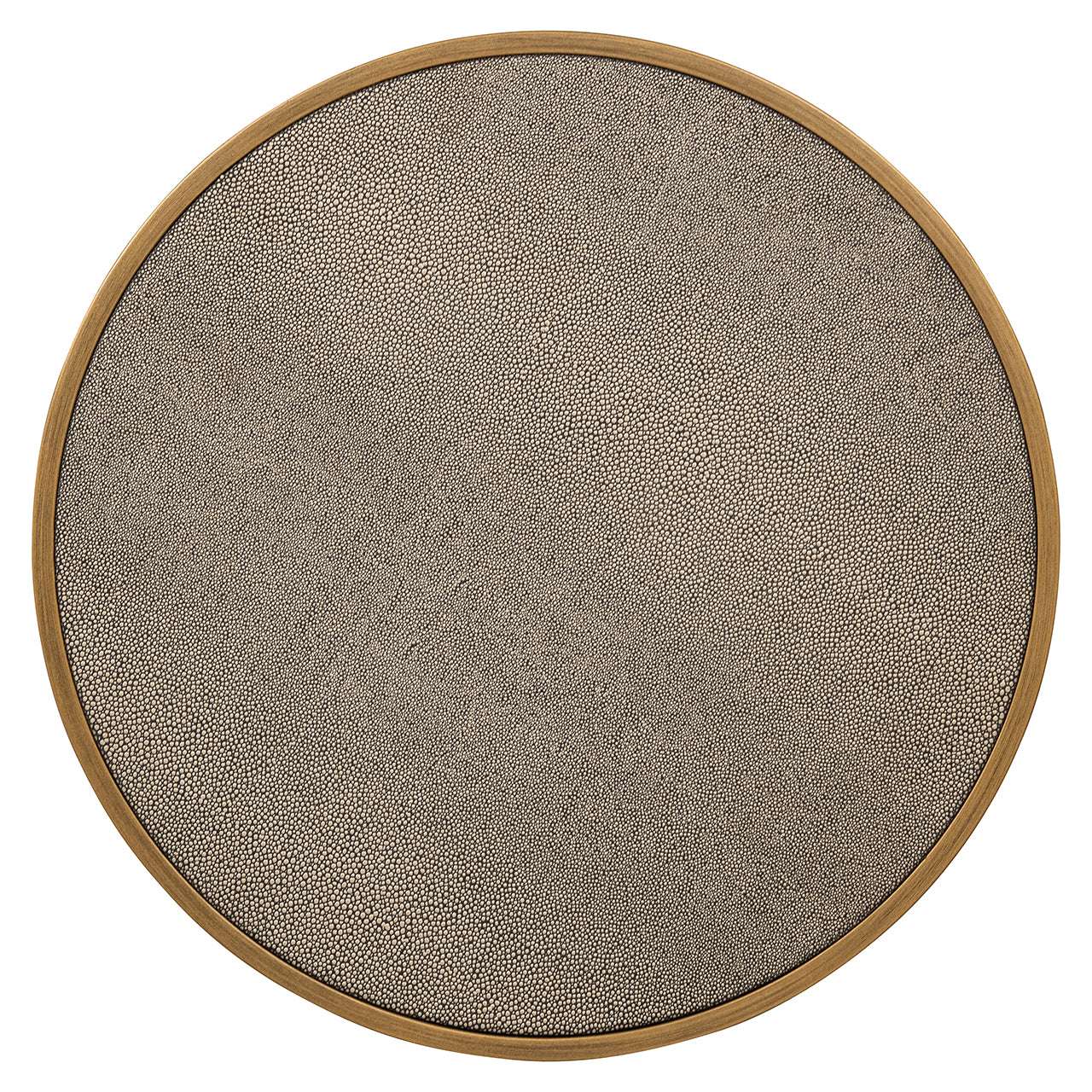 End table Bloomville set of 2 incl. glass (Gold)