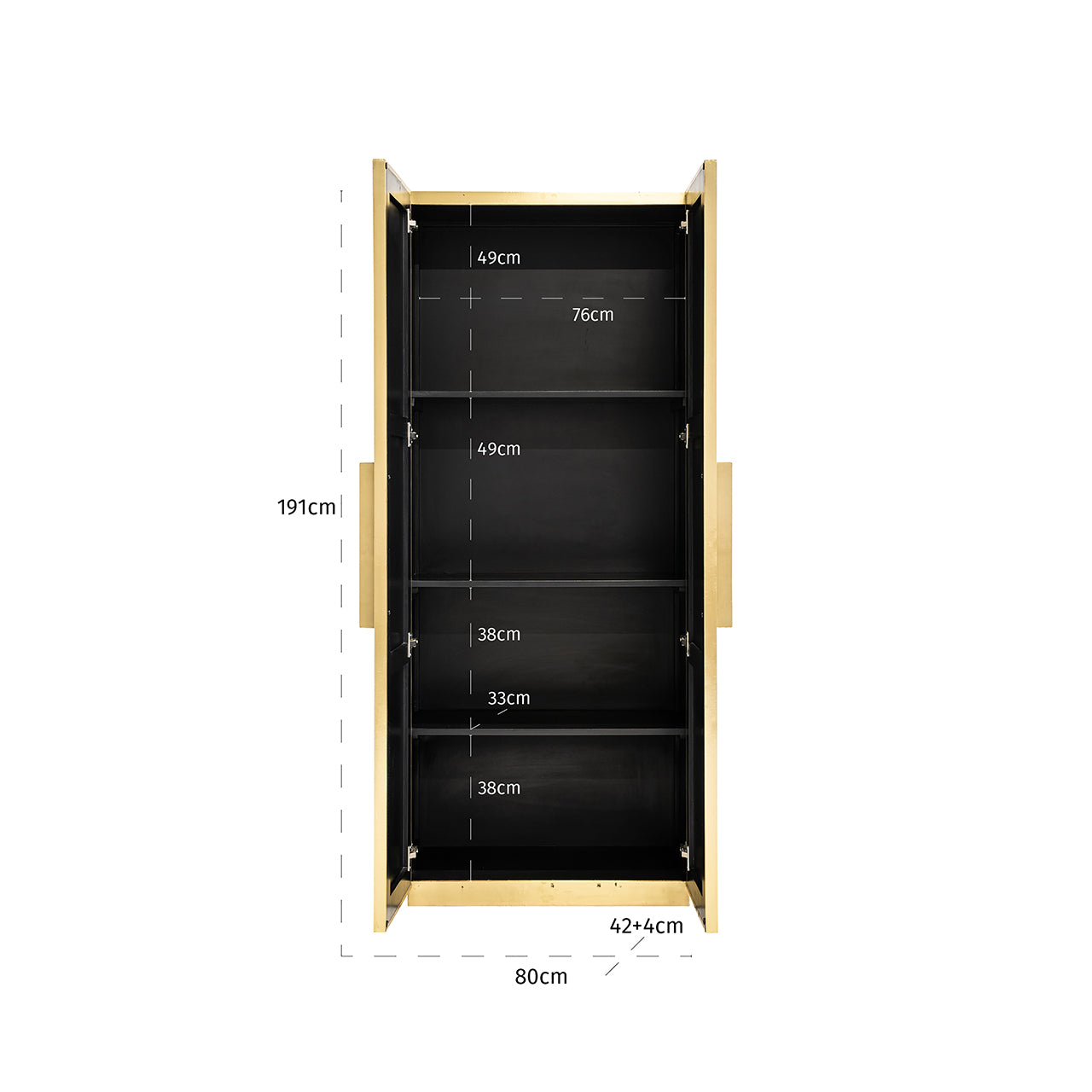 Cabinet Ironville (Gold)