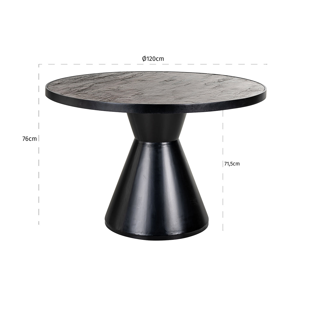 Dining table Russell  120Ø