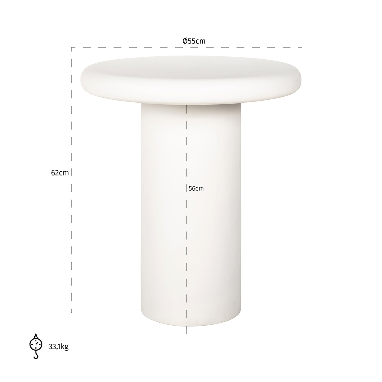 End table Bloomstone