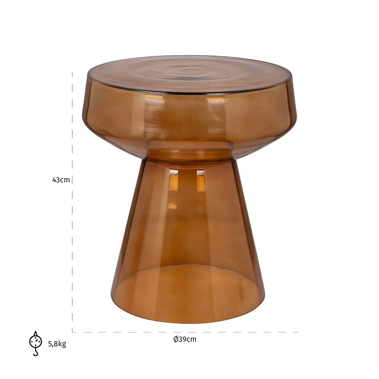 End table Bowen (Brown)