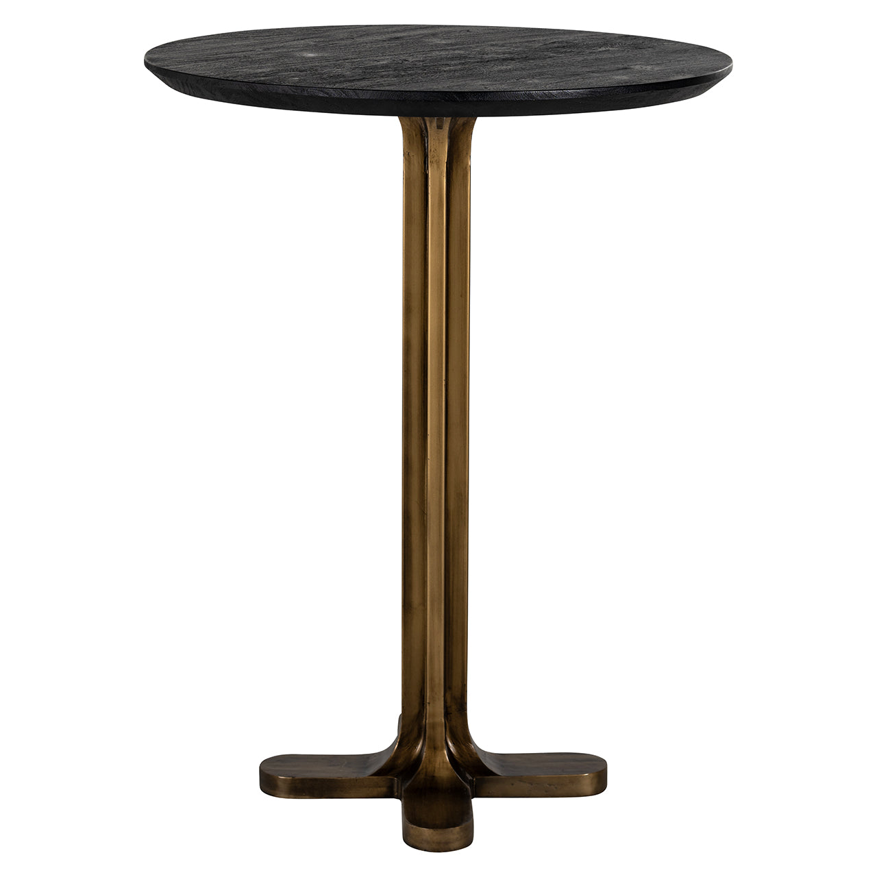 Bar table Revelin 81Ø (Black/gold)