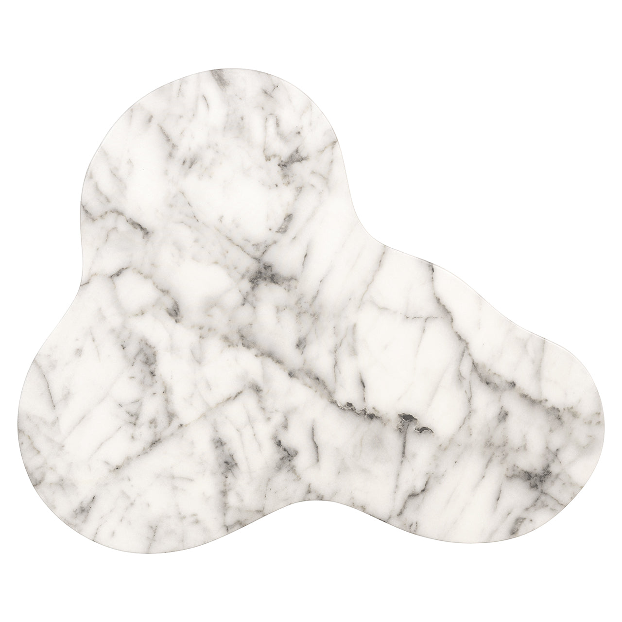 End table Rockyard marble look indoor/outdoor (White)