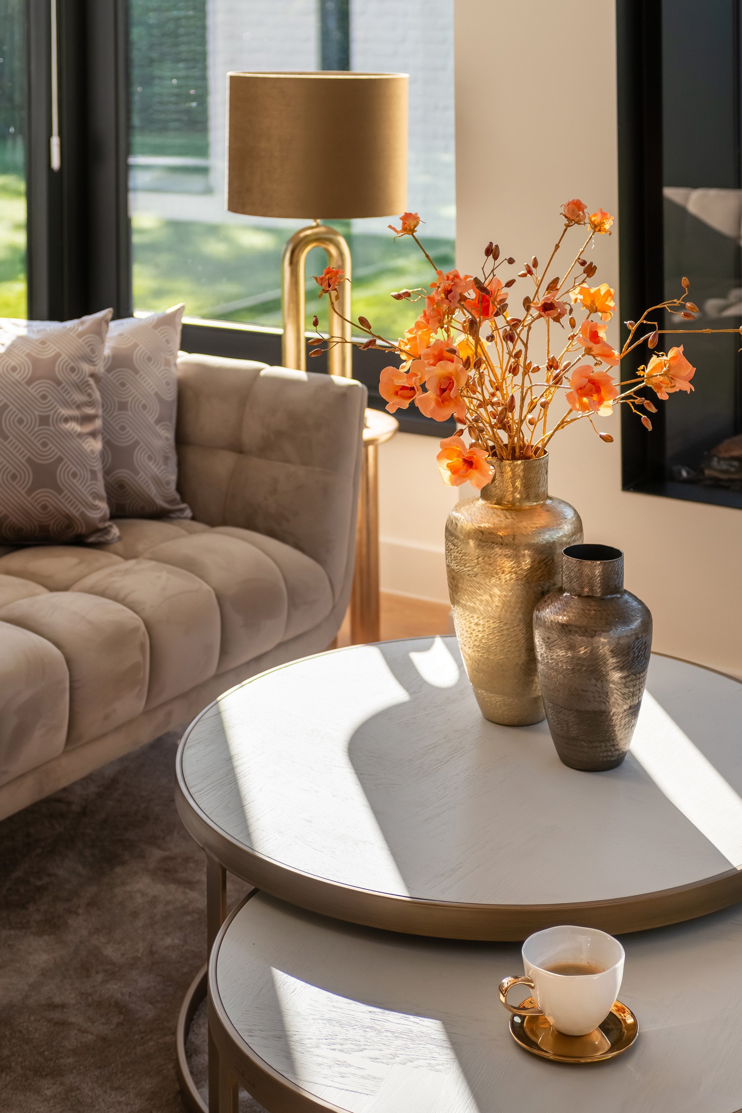 Coffee table Whitebone verona grey (Set of 2)