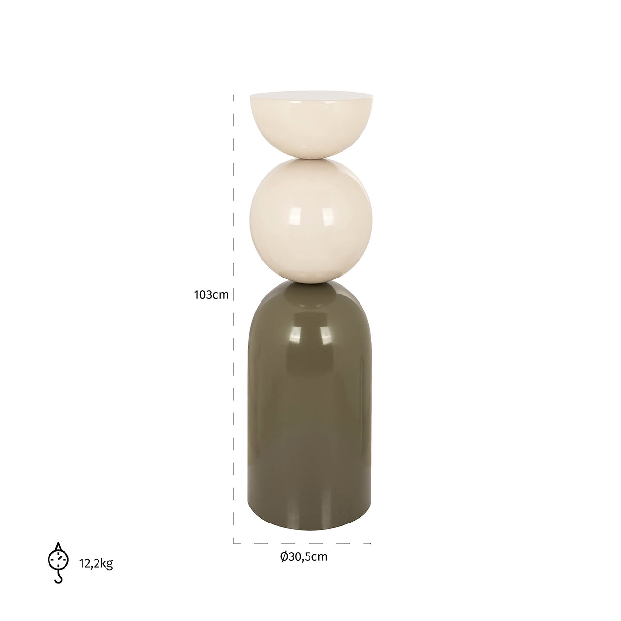 Column Bisou (Green)