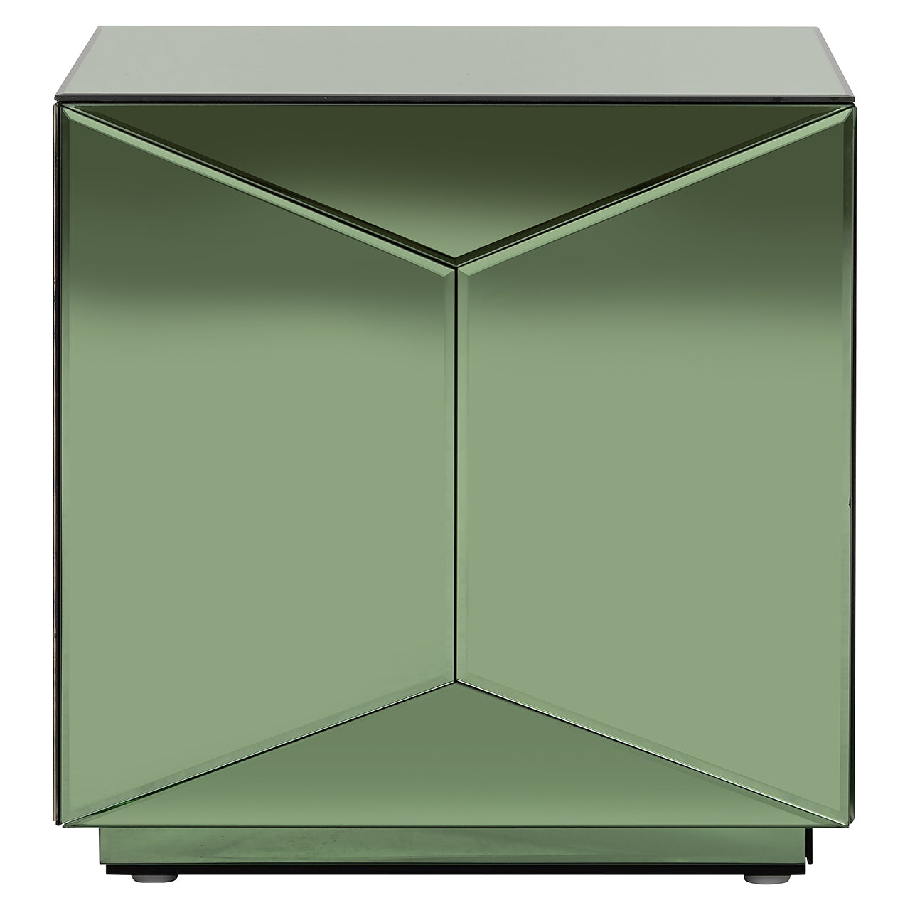 End table Shifra mirror green (Green)