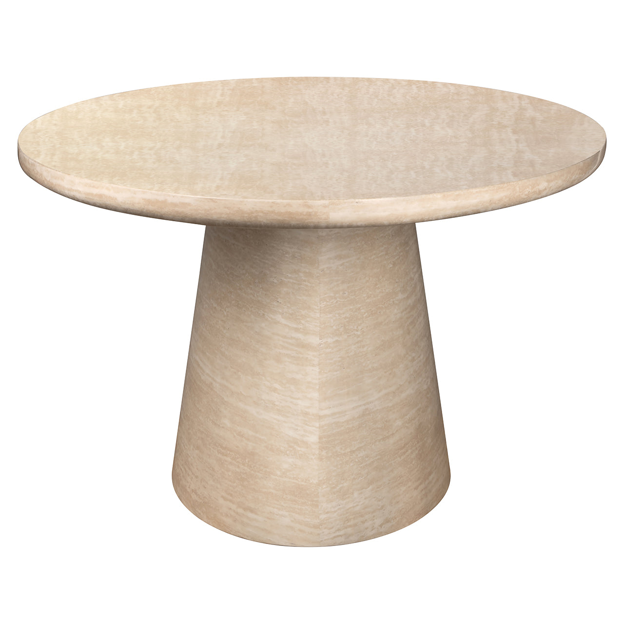 Dining table Fictus 240 faux travertine (Beige)