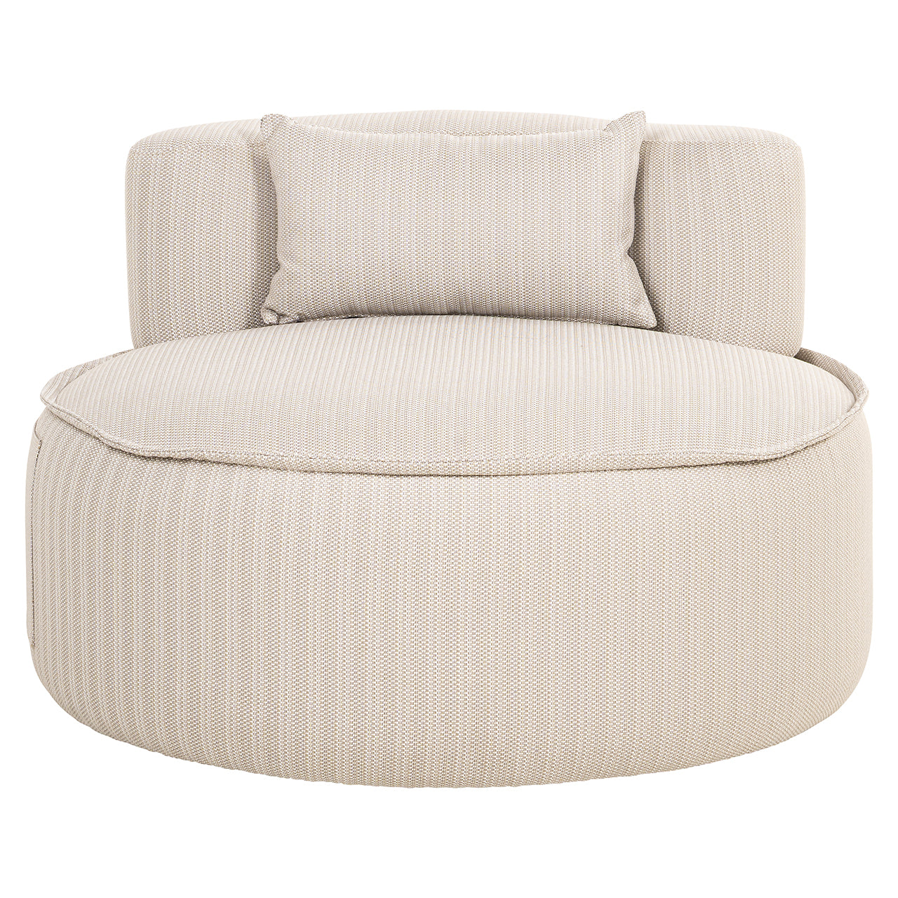 Outdoor swivel lounge chair Nammos beige (22080 Beige)