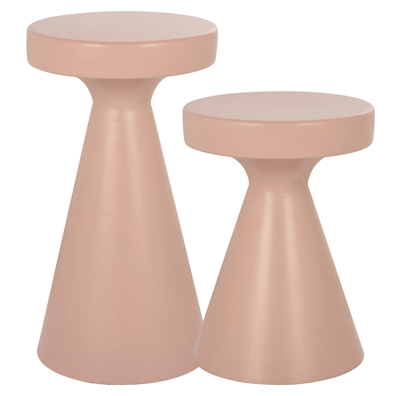 End table Kimble pink small 30Ø (Pink)