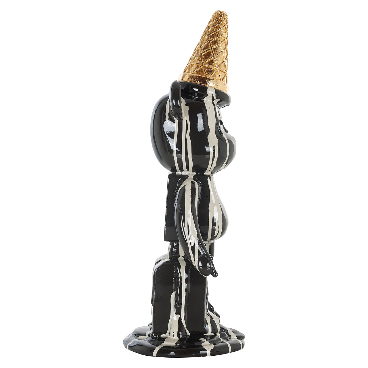 Decorative object Icebear black (Black)