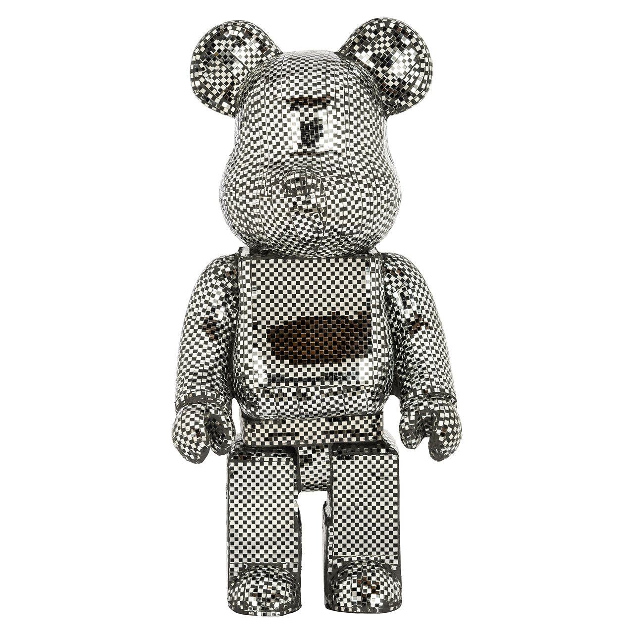 Decorative object Bear small (Silver)