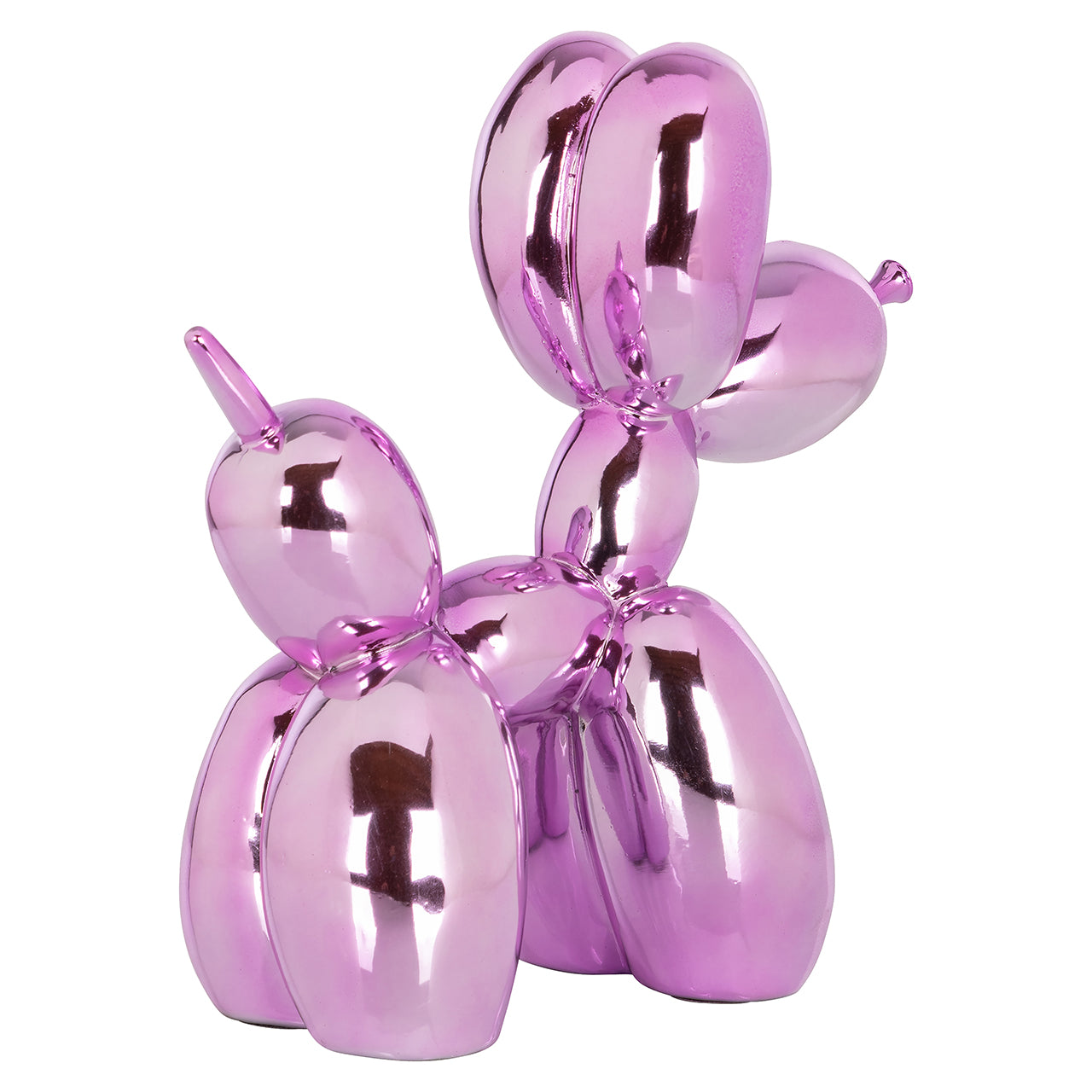 Decorative object Dog pink (Pink)