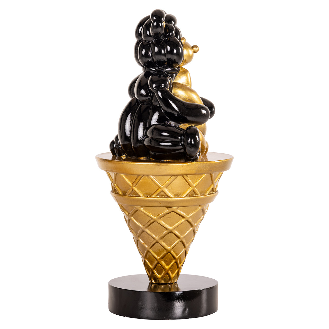 Decorative object Harly (Black/gold)