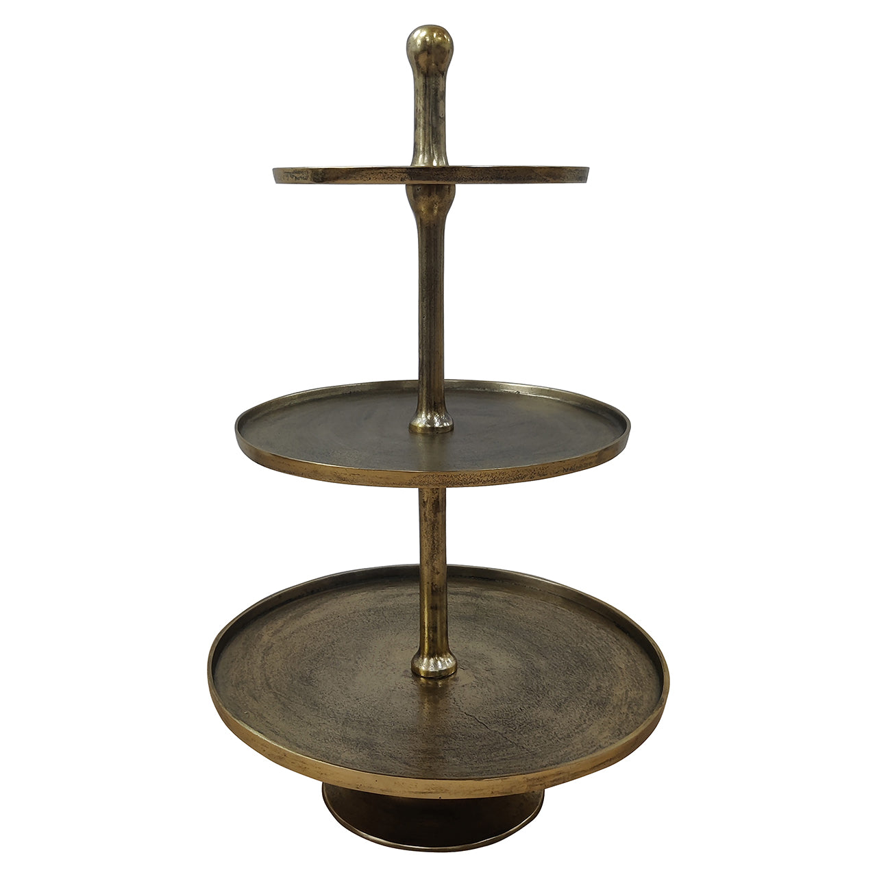 Cake stand Fallstaff 3-plates (Bronze)
