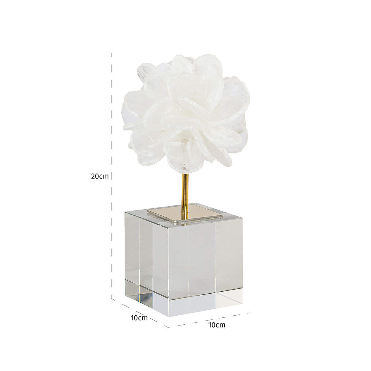 Decorative stand Eline small (White)