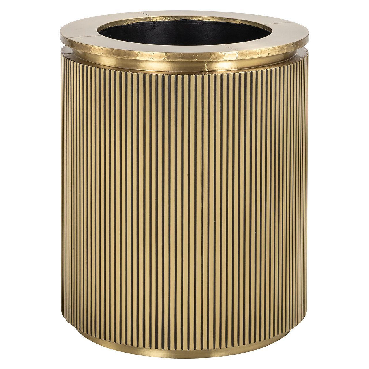 Planter Ironville 50Ø (Brushed Gold)
