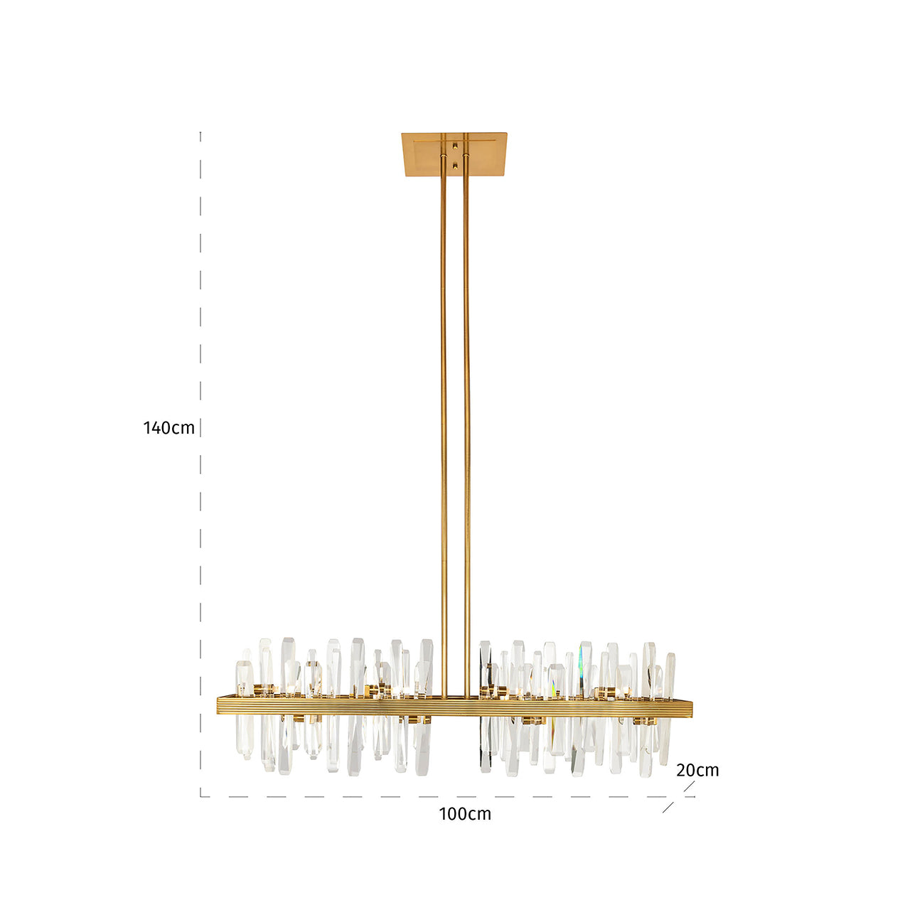 Chandelier Briget (Bronze)
